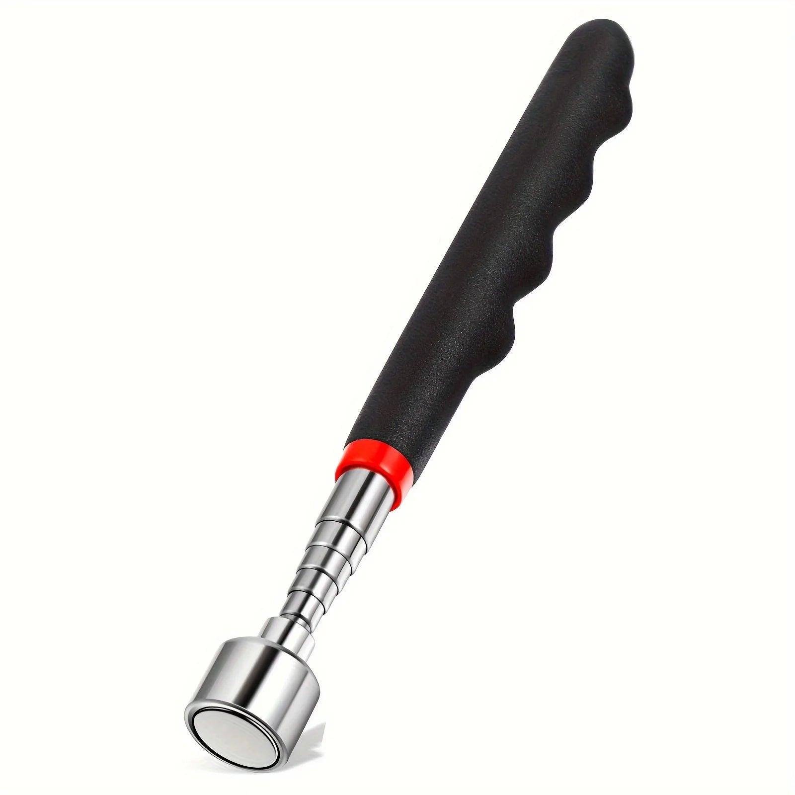 Telescopic magnet picking tool for hard to reach areas