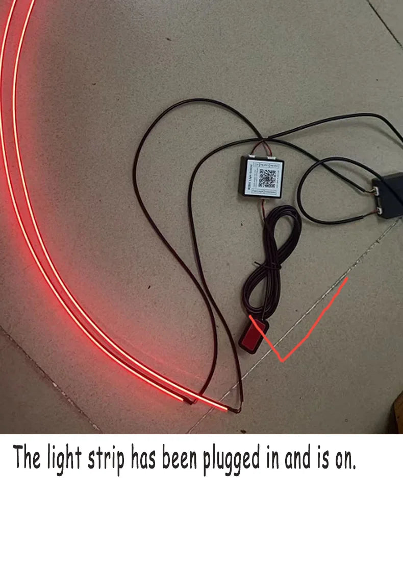 6/10/14/18 in 1 Led Car Ambient Lights RGB 213 64 Color Acrylic Strips Symphony Streamer Interior Rainbow Atmosphere Lamp Kit