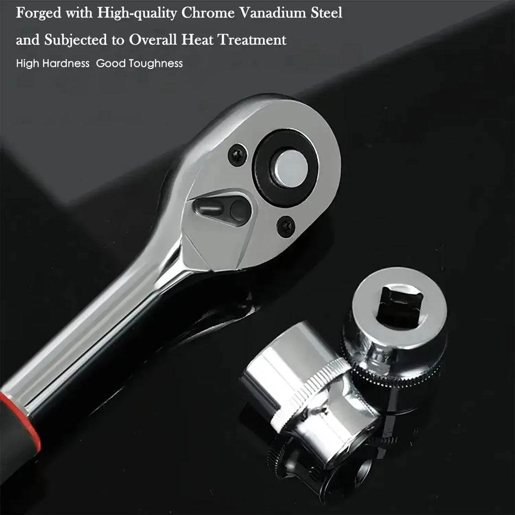 New Upgrade Wrench Socket Set Hardware Car Boat Motorcycle Bicycle Repairing Tool