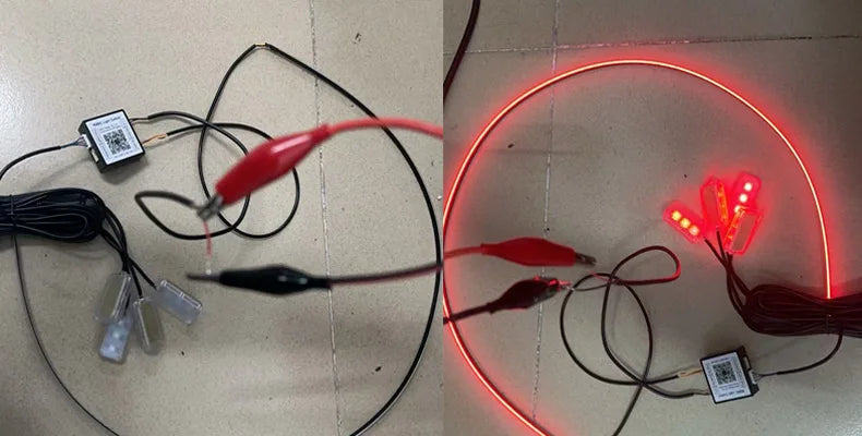 6/10/14/18 in 1 Led Car Ambient Lights RGB 213 64 Color Acrylic Strips Symphony Streamer Interior Rainbow Atmosphere Lamp Kit